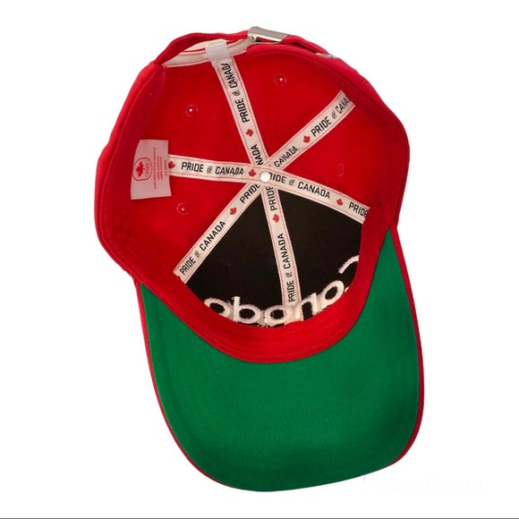 Adult Olympic Hudson’s Bay Pride of Canada Adjustable Hat Cap - Picture 4 of 6